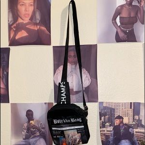 black fanny pack